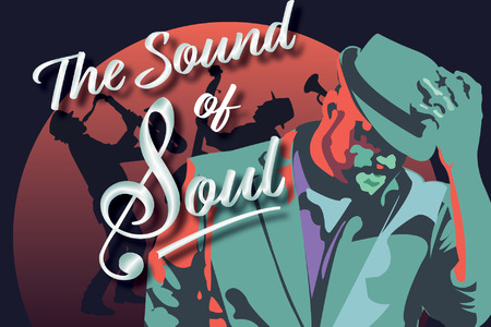 Promotional image for The Sound of Soul, featuring a backdrop of sparkling, out-of-focus lights in hues of blue, purple, and gold. The title 'The Sound of Soul' is centered in bold, white letters.