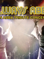 Promotional image for the Always Abba tribute show